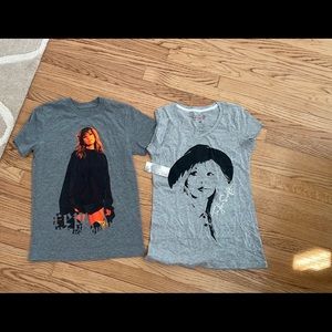 Taylor Swift  Tshirts , one is brand new, with be used but only once